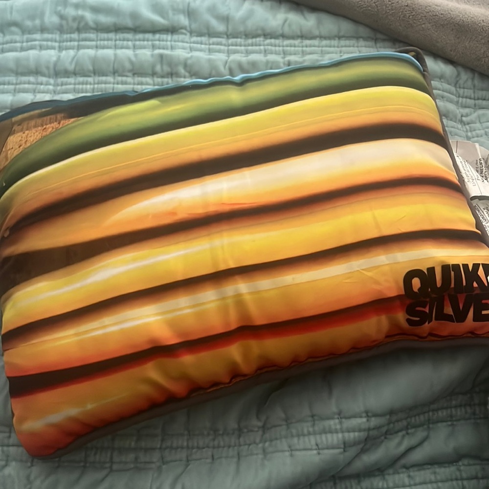 Quicksilver decorative pillow